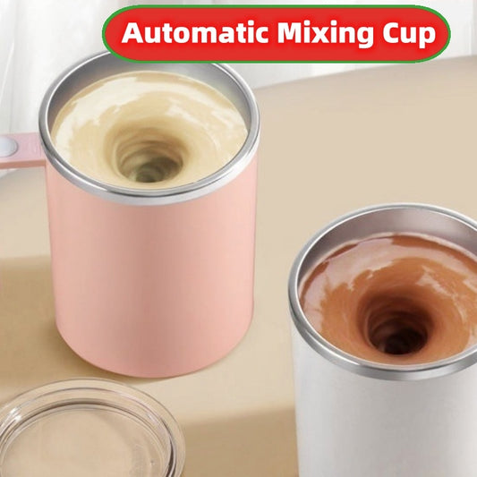 Taza de café mezcladora automática magnética inteligente portátil, taza agitadora giratoria recargable para viajes en casa y oficina